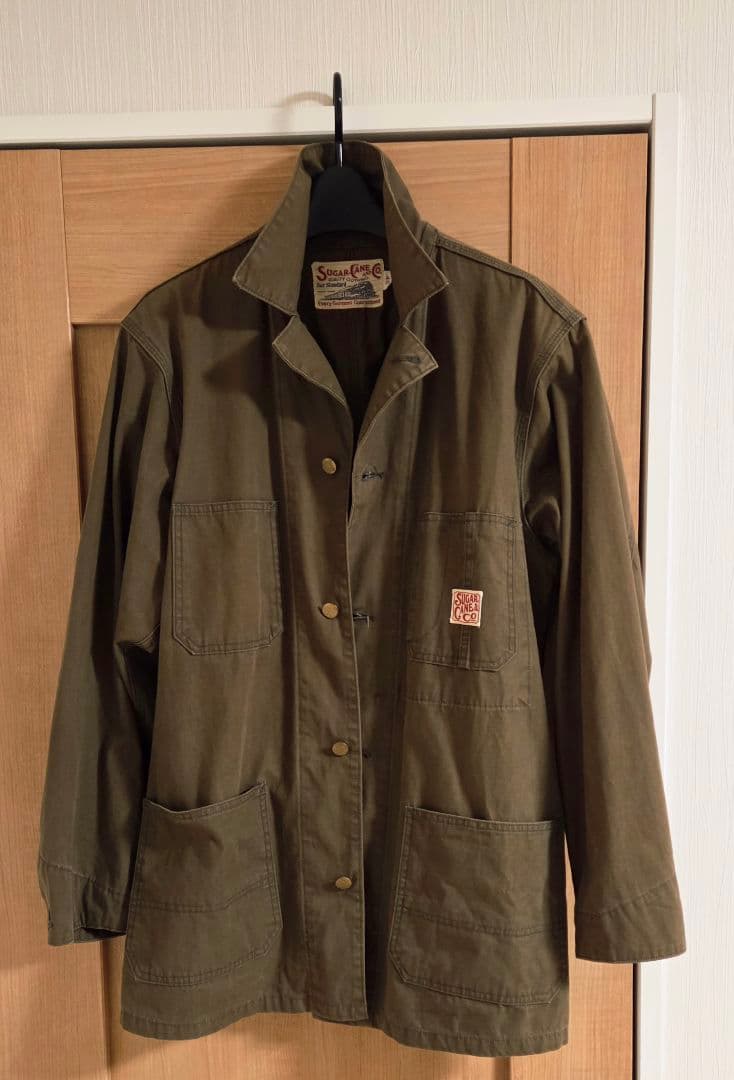 シュガーケーン　カバーオール　ブラウンSize 40