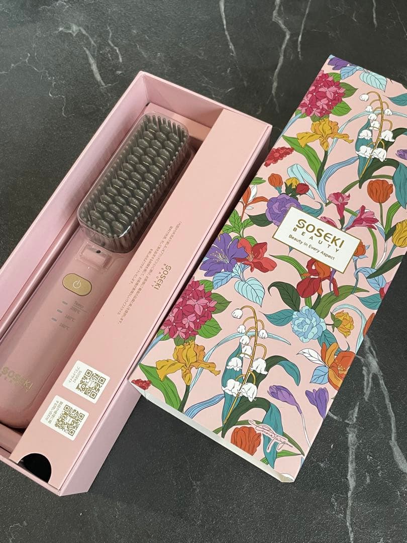 SOSEKI ソセキ ブラシアイロン ヘアアイロン ヘアブラシ アイロン