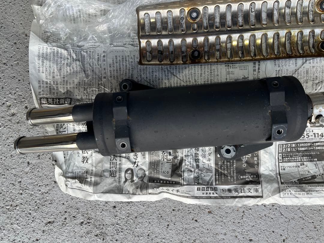 ヘカテー　モンキー125タケガワスクランブラーマフラー