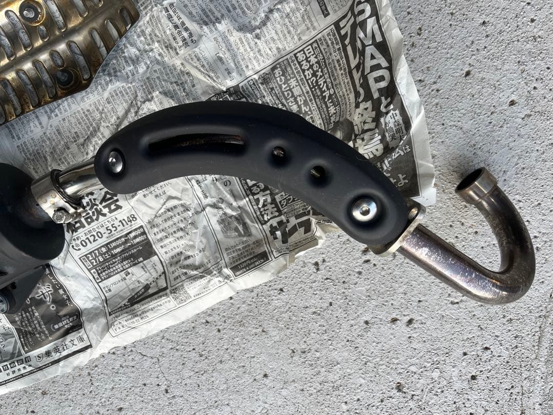 ヘカテー　モンキー125タケガワスクランブラーマフラー