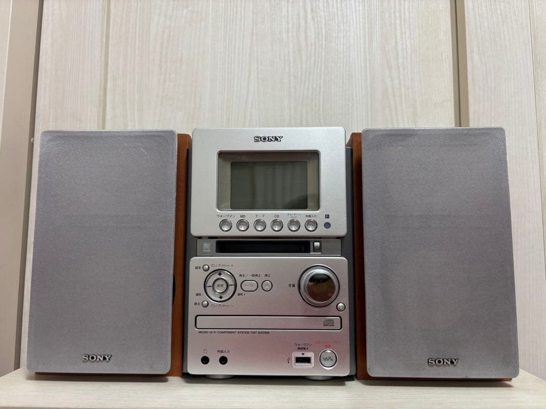 【動作確認済】SONY コンポ HCD-M35WM スピーカー SS-CM35