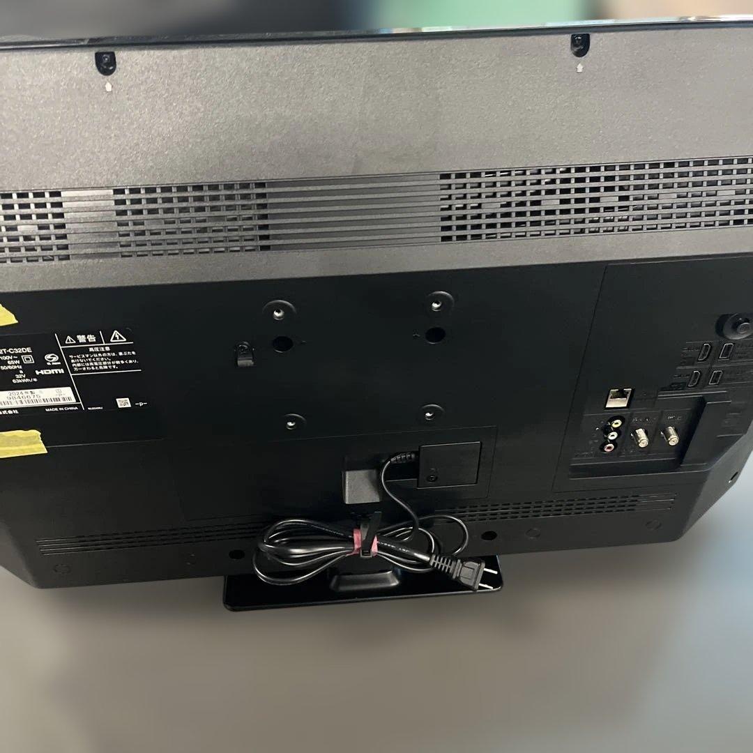 SHARP 液晶テレビ 本体 スタンド付き 2T-C32DE 2024年製