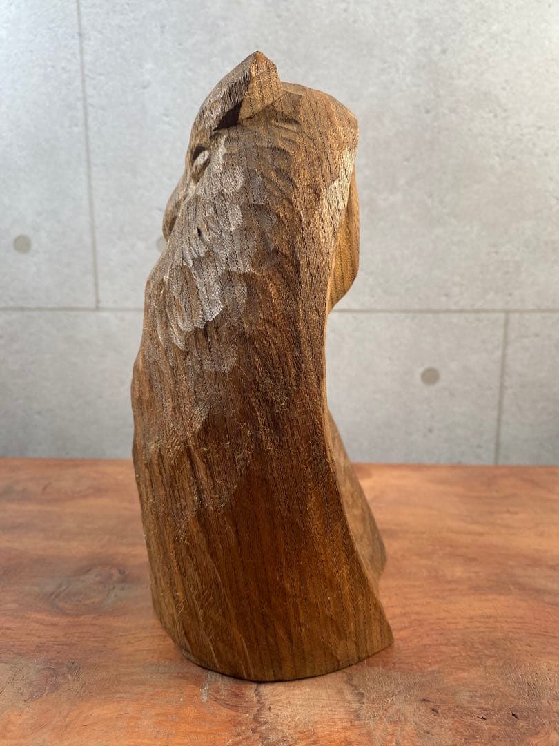 kenbridge さん専用 アイヌ彫刻　アイヌ木彫り　熊　梟三好純男　みよし