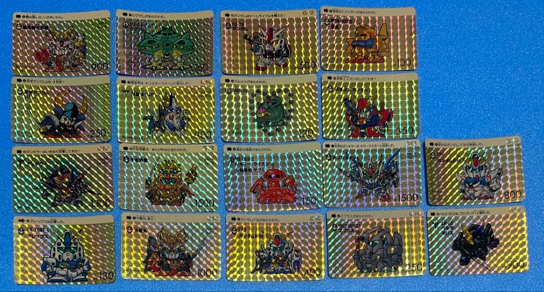 SDガンダム カードダス 本弾　200枚以上大量まとめ売り　被りなし★