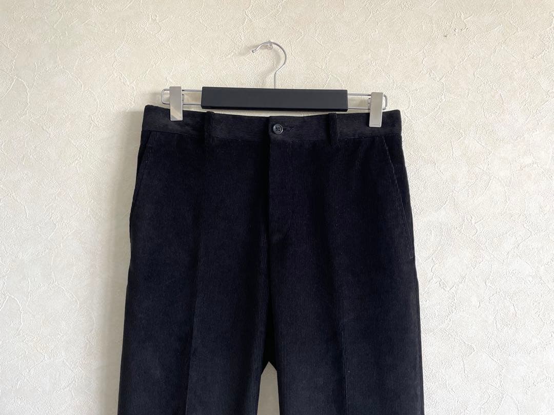 新品タグ付き RALPH LAURENコーデュロイパンツ　ブラック　イタリア製