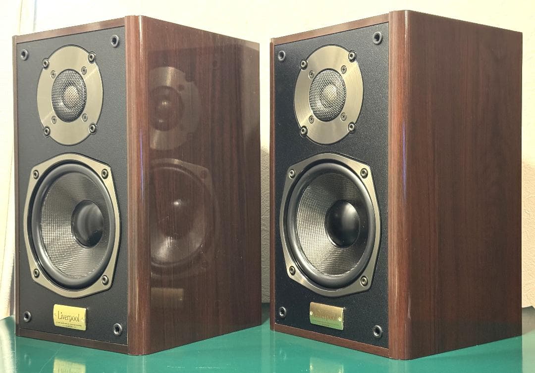 ONKYO D-200II Liverpool エッジ、サランネット交換済