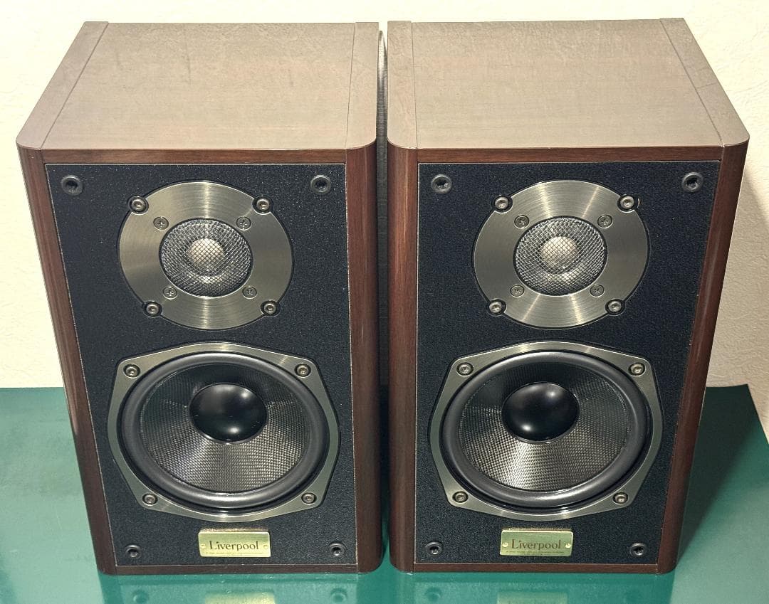 ONKYO D-200II Liverpool エッジ、サランネット交換済