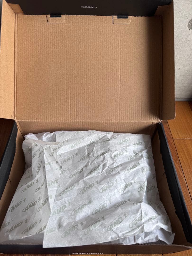 美品　AND1 Chosen One 26.5cm　ホワイト×ブルー