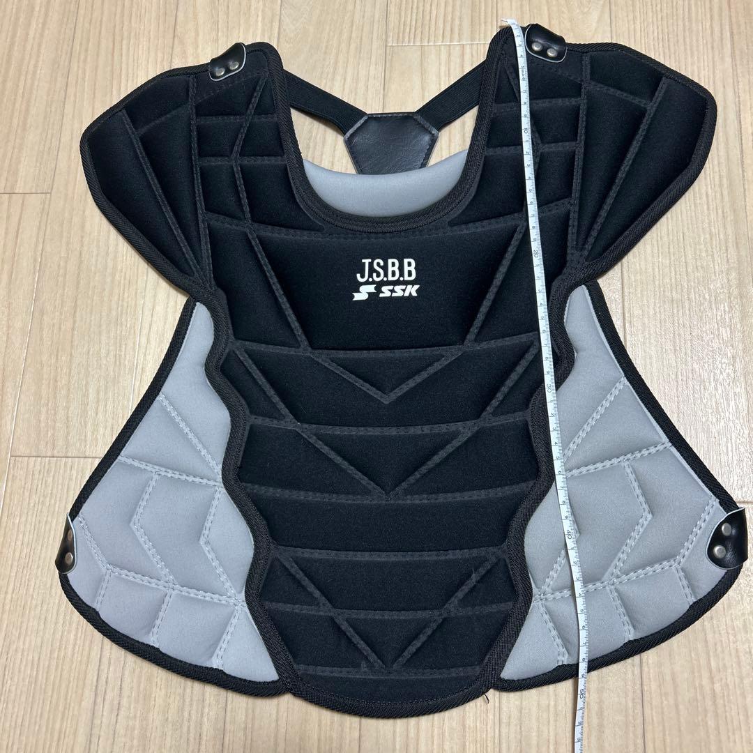 美品 SSK 少年 キャッチャー 防具 プロテクター レガース ２点セット