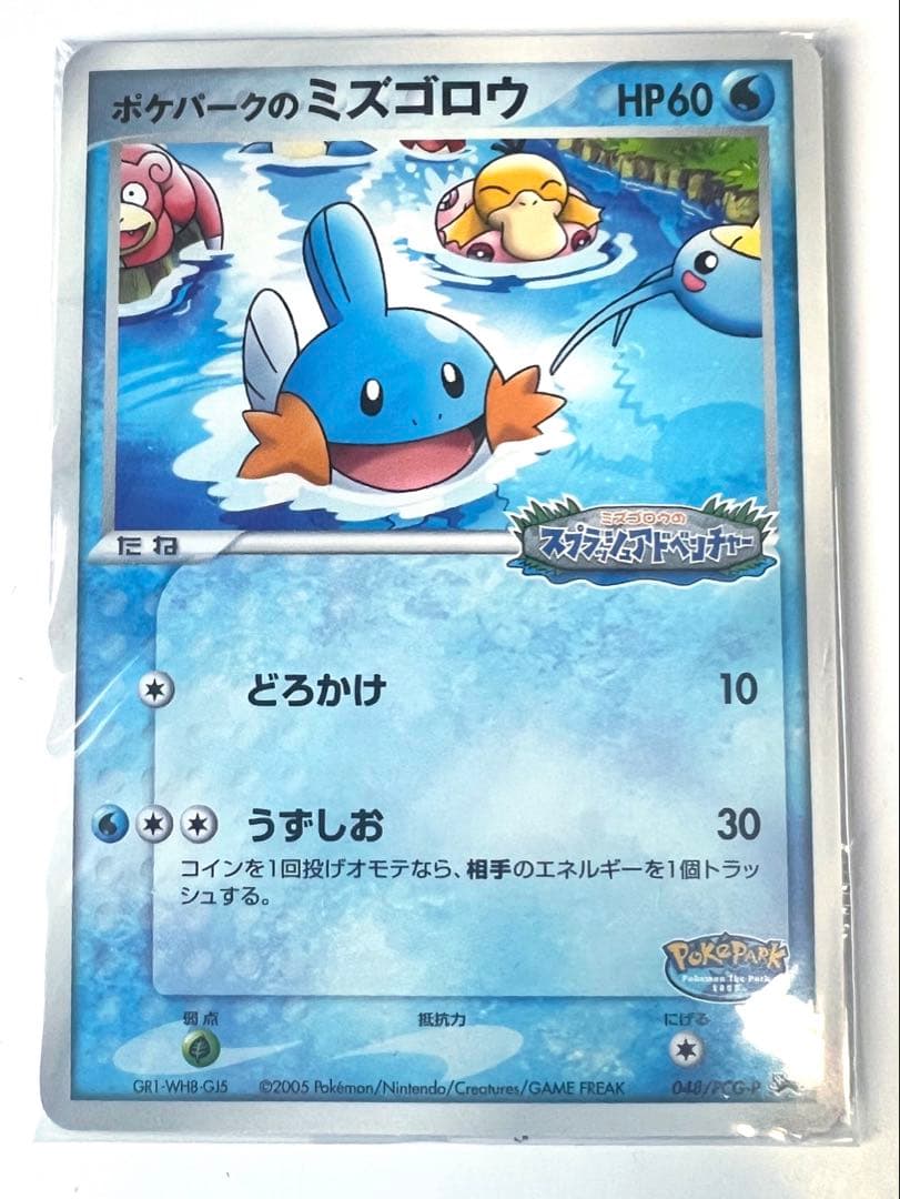 【未開封】ポケパークのミズゴロウ プロモ 048/PCG-P ポケモンカード