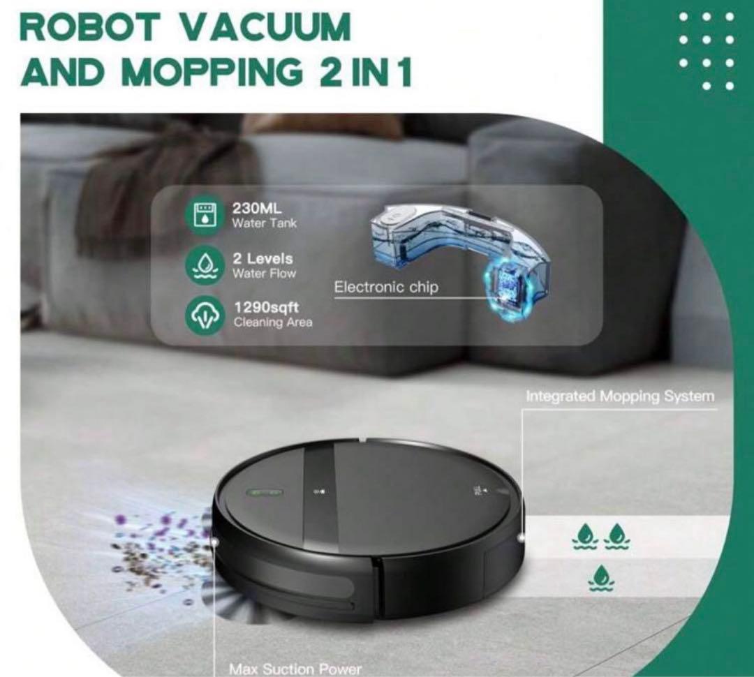 ロボット掃除機・モッピング機能搭載本体