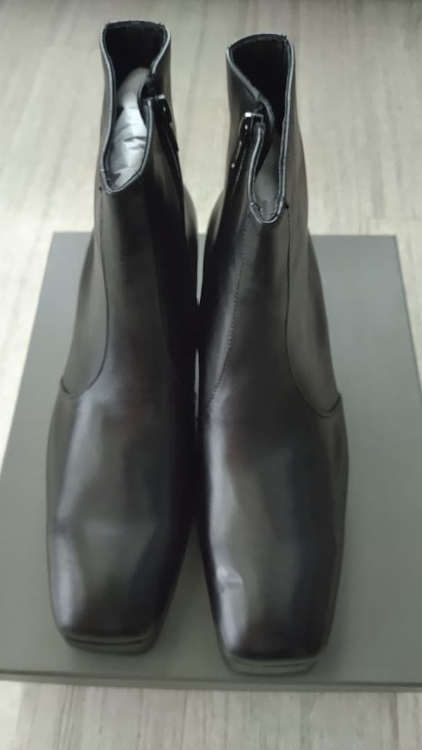 フープディドゥ8cmヒールブーツ255cm新品定価31900円