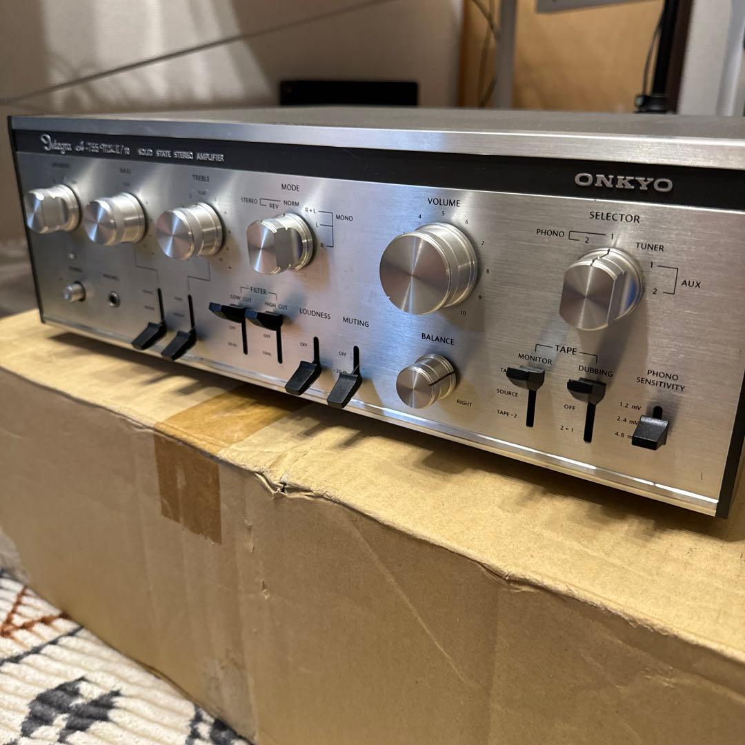 オンキョーA-755MKⅡ/70プリメインアンプ