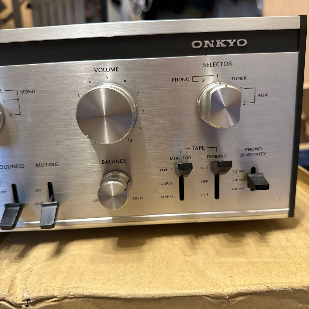 オンキョーA-755MKⅡ/70プリメインアンプ
