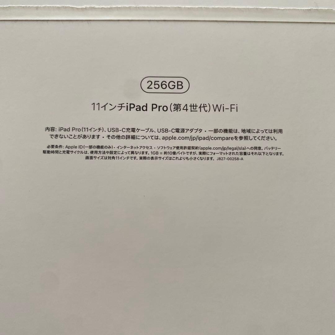 Apple iPad Pro 11インチ　本体　256GB ナイ