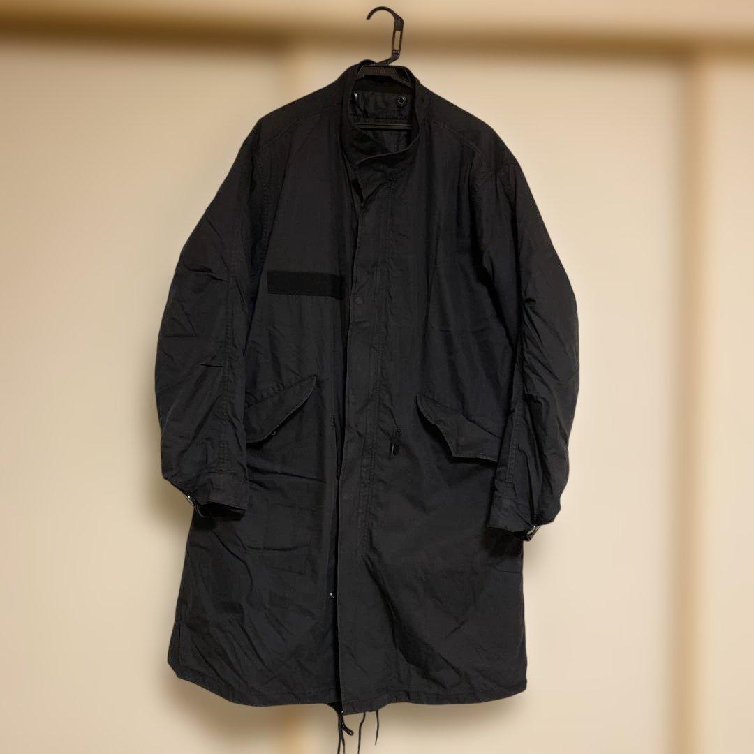 YMCLKY 米軍 フィッシュテール M-65 モッズコート 黒 Medium