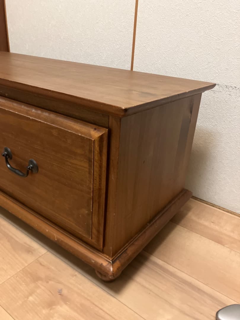 セール❣️ビーカンパニー　木製　テレビ台　テレビボード　アンティーク風　103㎝