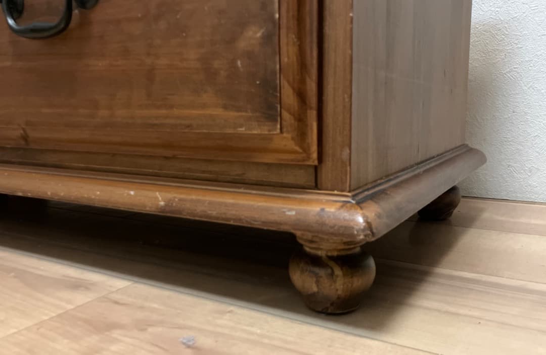 セール❣️ビーカンパニー　木製　テレビ台　テレビボード　アンティーク風　103㎝