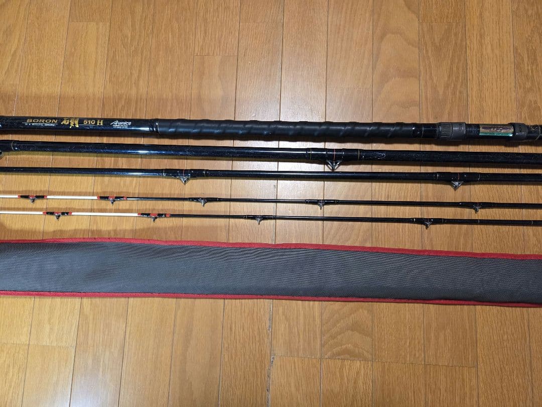 ク*ン様 オリンピック　Boron石鯛 510H ソフト・ハード2種類穂先付き
