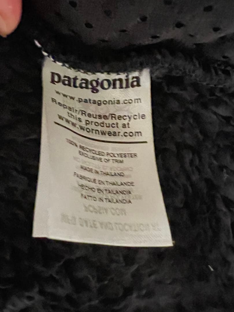 廃盤 Patagonia ロスガトス ベストフリースベスト ボア 黒　M