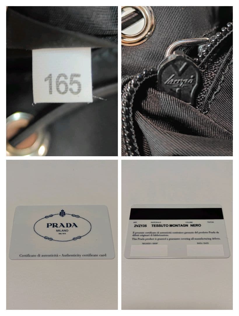 AKI✨極美品✨Gカード✨PRADA TESSUTO MONTAGN NE