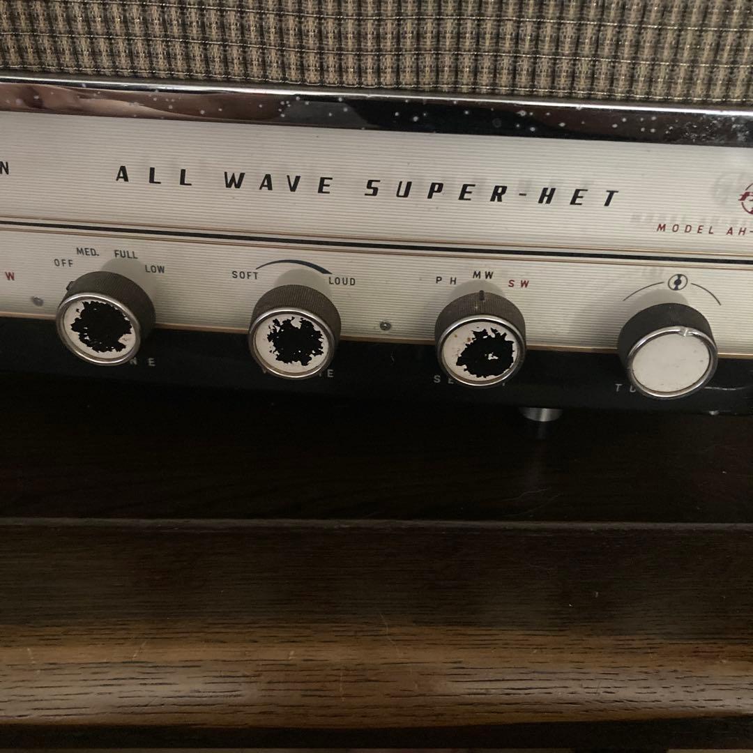 NATIONAL ALL WAVE SUPER HET ラジオ