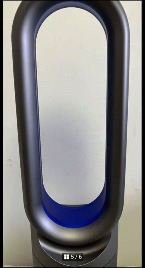 Dyson hot+cool タワー型ファン 青　リモコン有り