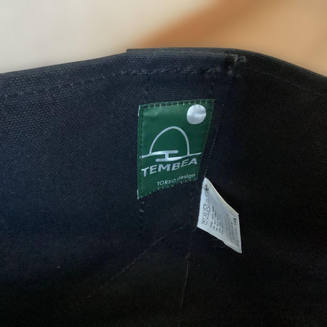 TEMBEA BOOKTOTE M テンベア　ブックトート　ブラック