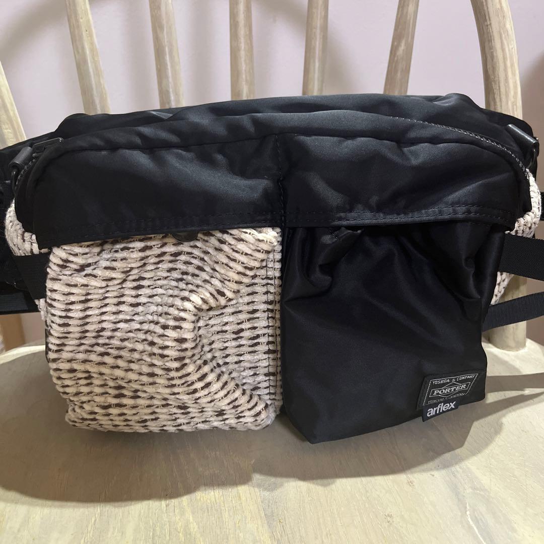 限定コラボ　PORTERポーター×arfleアルフレックス　ボディバッグ