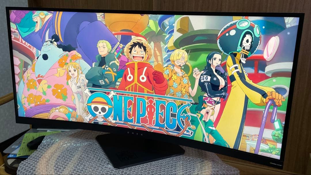 【美品】OMEN by HP 35インチウルトラワイド湾曲ディスプレイ