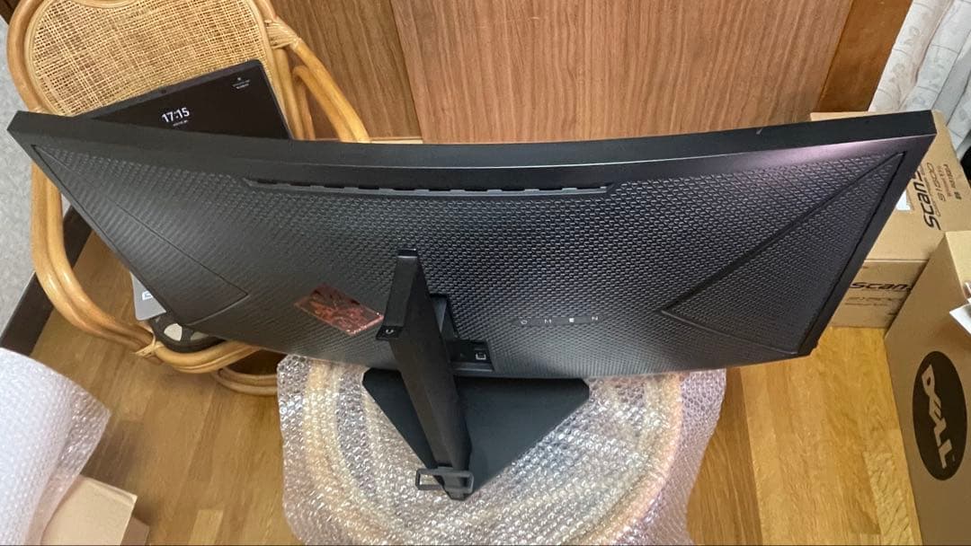 【美品】OMEN by HP 35インチウルトラワイド湾曲ディスプレイ