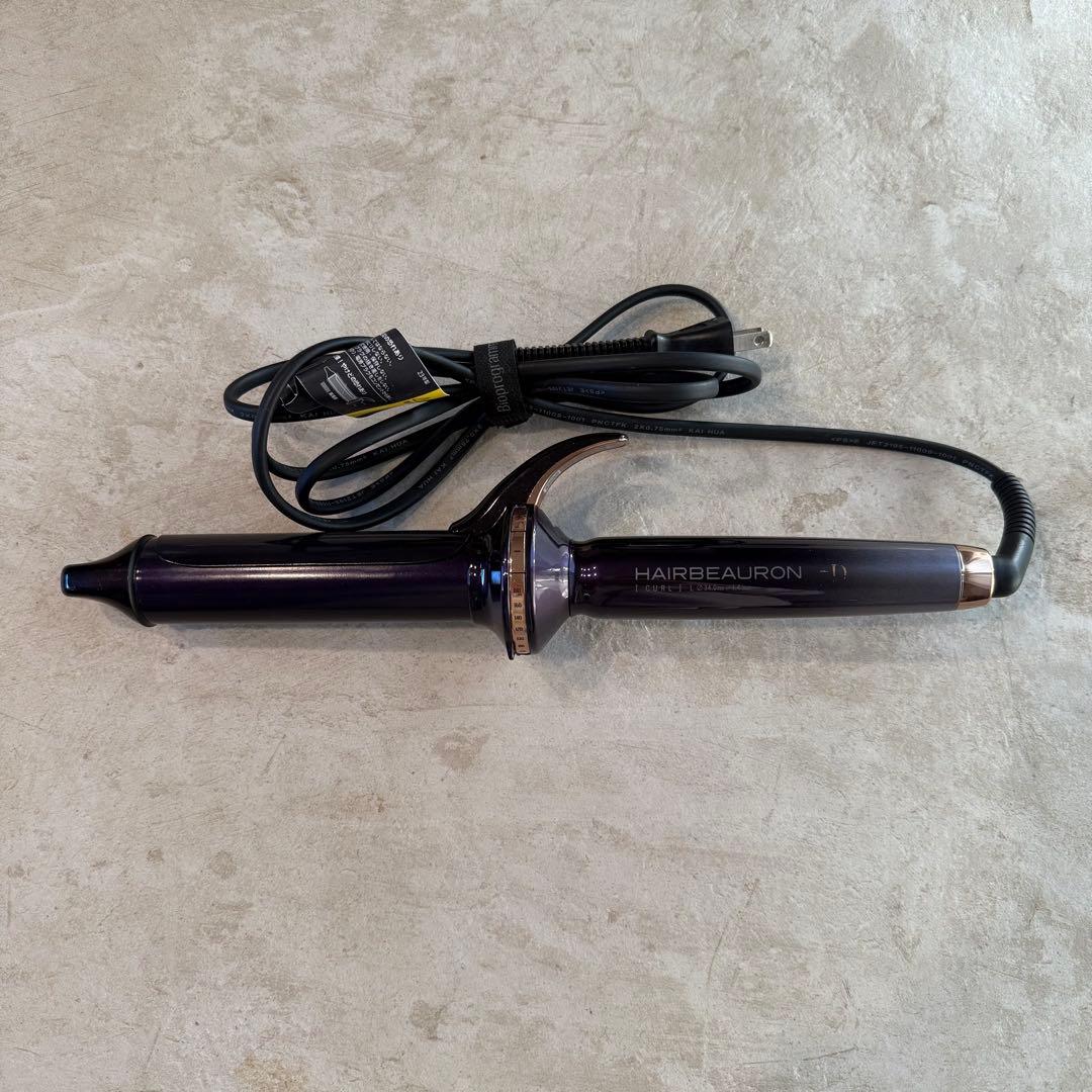 ヘアビューロン 27d カールヘアアイロン 34㎜