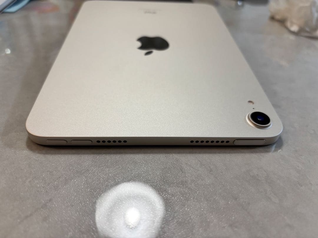 【美品/バッテリー最大容量100%】iPad mini 6 64GBスターライト