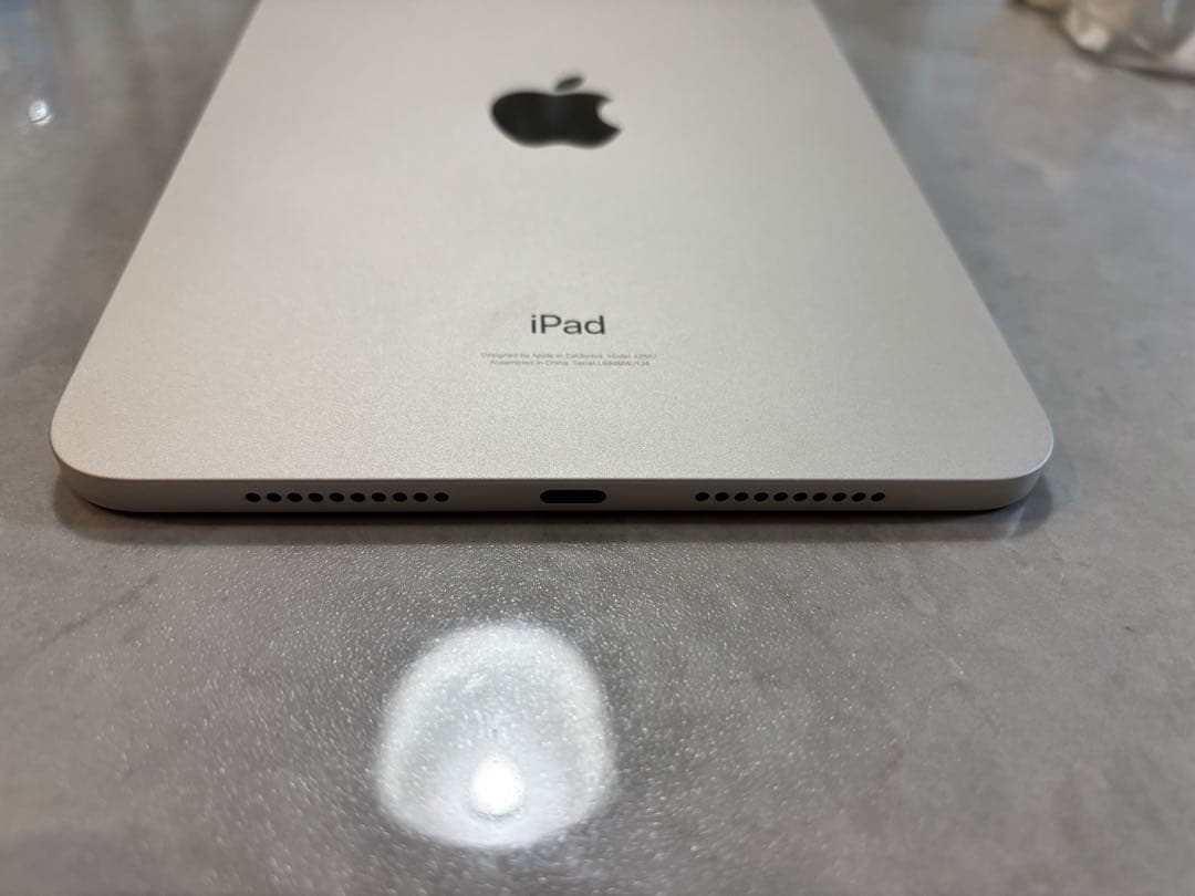 【美品/バッテリー最大容量100%】iPad mini 6 64GBスターライト
