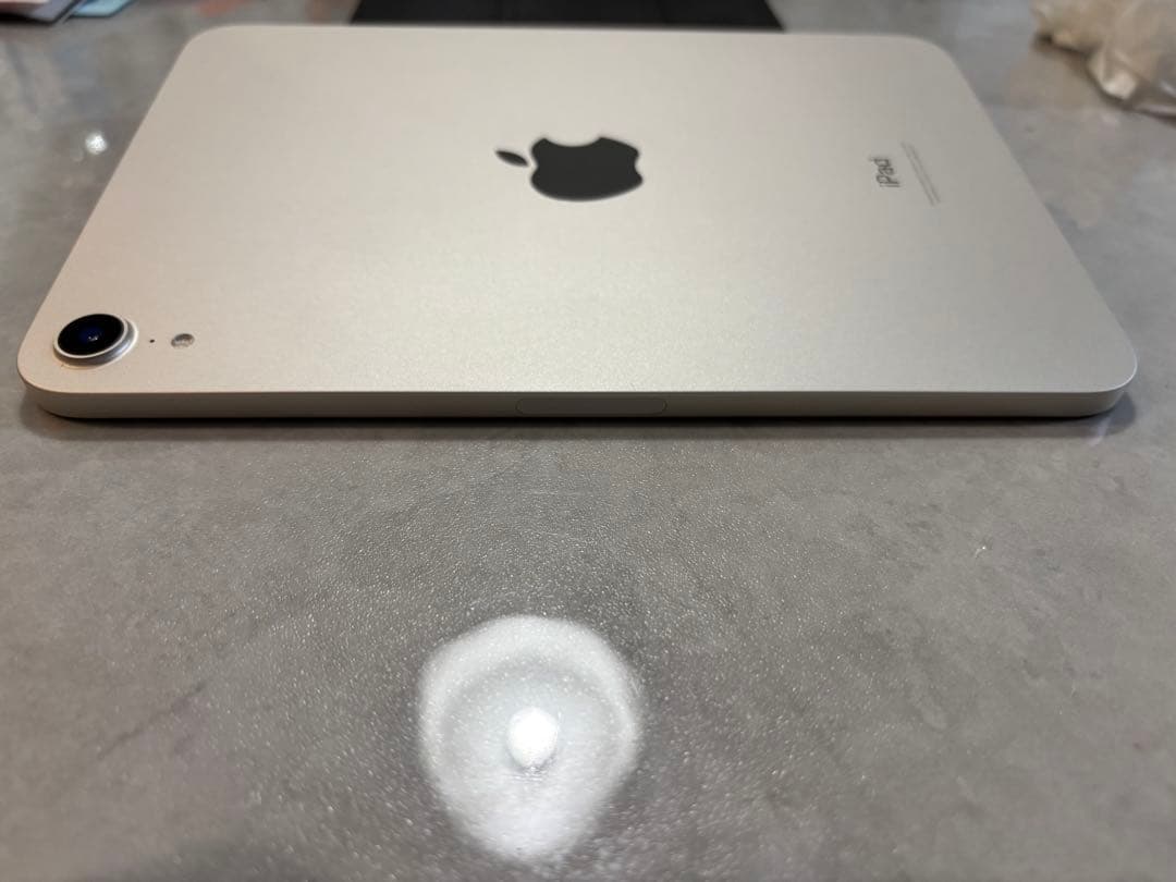 【美品/バッテリー最大容量100%】iPad mini 6 64GBスターライト