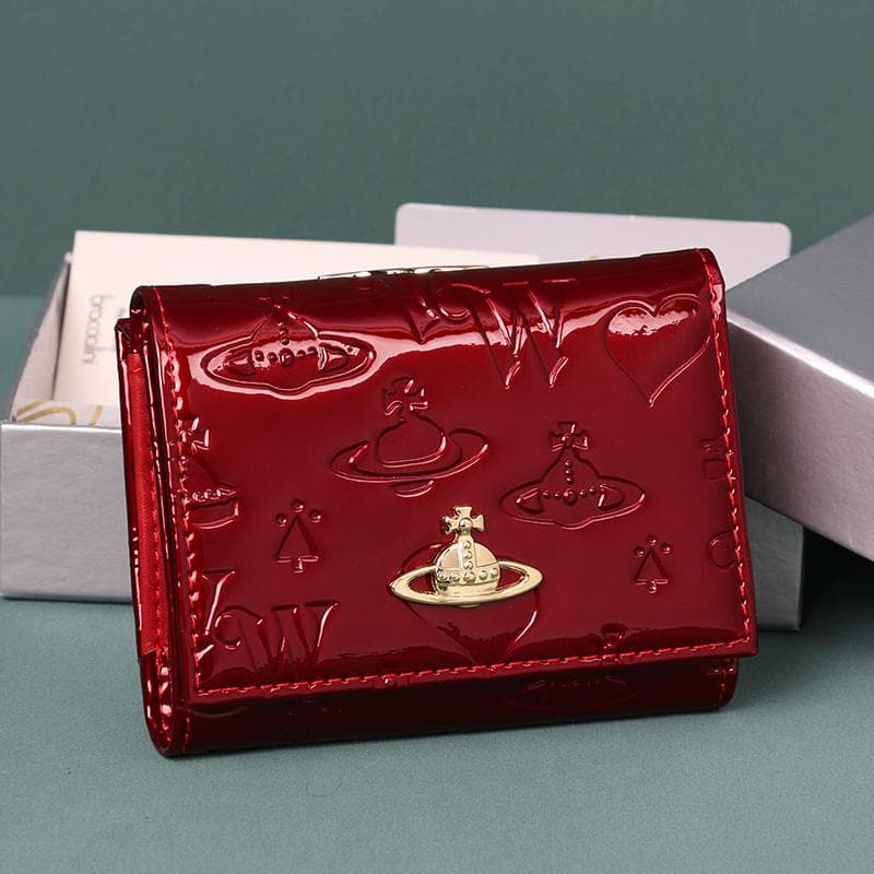 Vivienne Westwood 赤 三つ折り財布