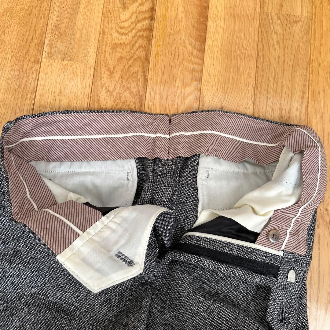 Paul Stuart NEW YORK メンズ　ウールスラックス　グレー76