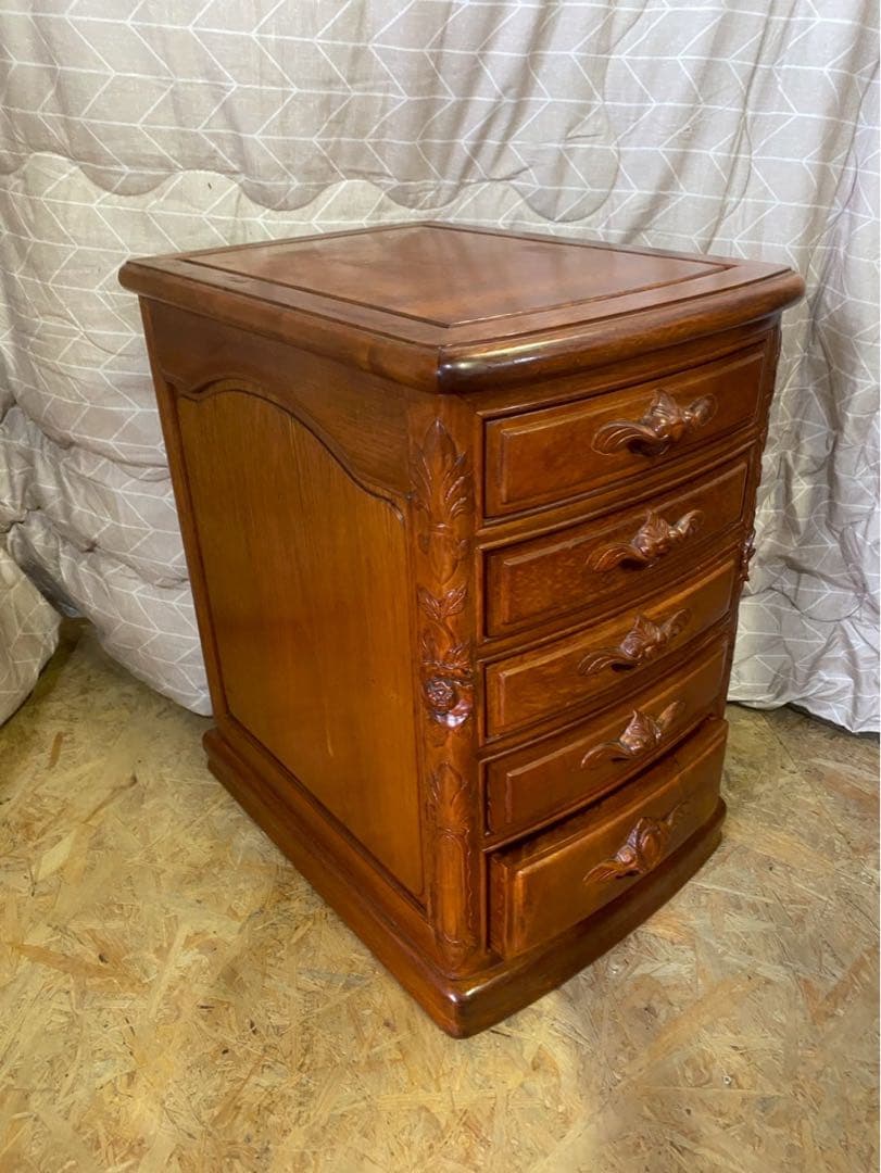 アンティーク 5段チェスト