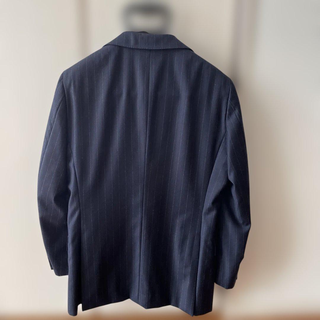 ユニバーサルランゲージ ロロピアーナ メンズスーツ ネイビー 44-8D