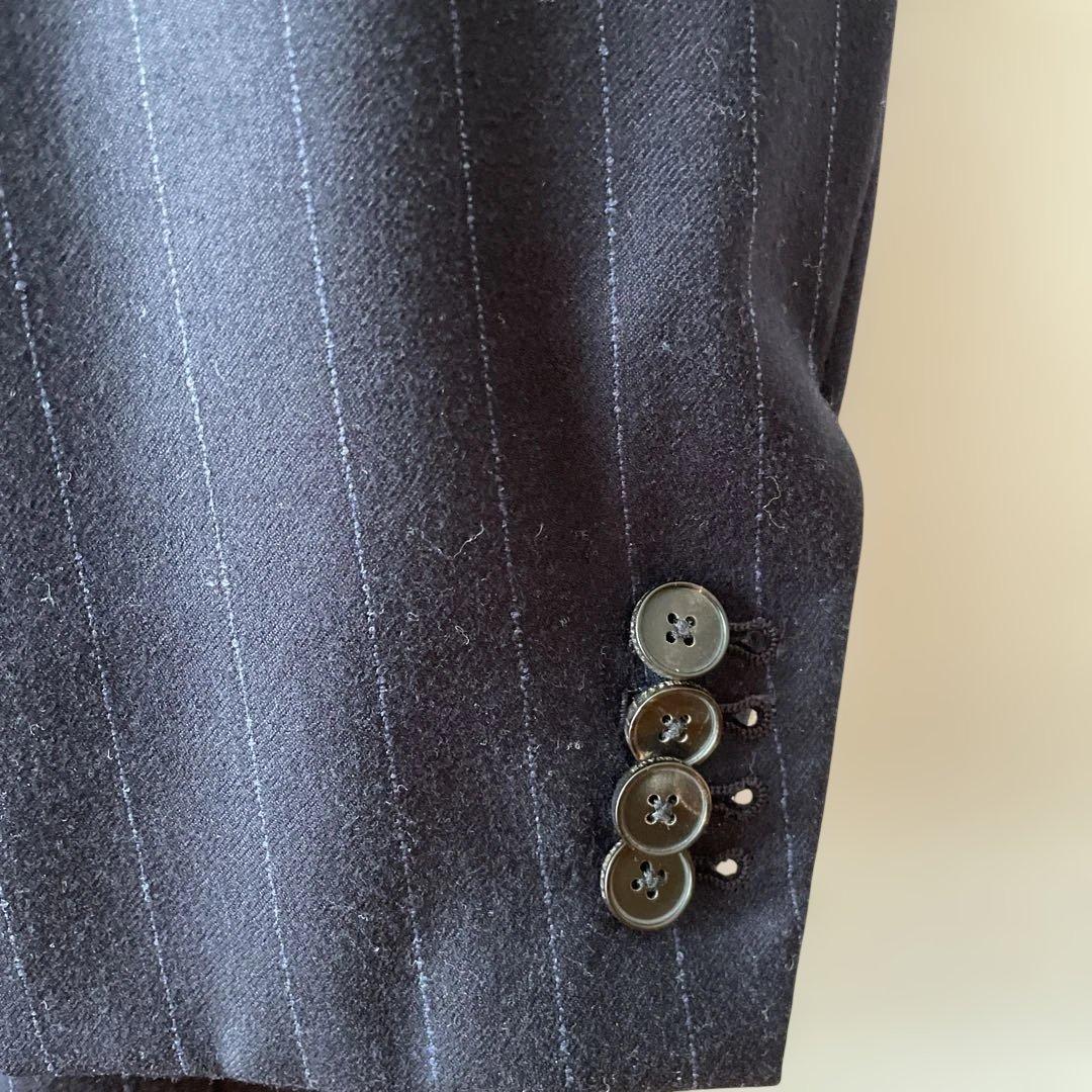 ユニバーサルランゲージ ロロピアーナ メンズスーツ ネイビー 44-8D