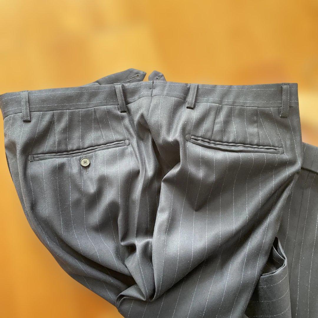 ユニバーサルランゲージ ロロピアーナ メンズスーツ ネイビー 44-8D