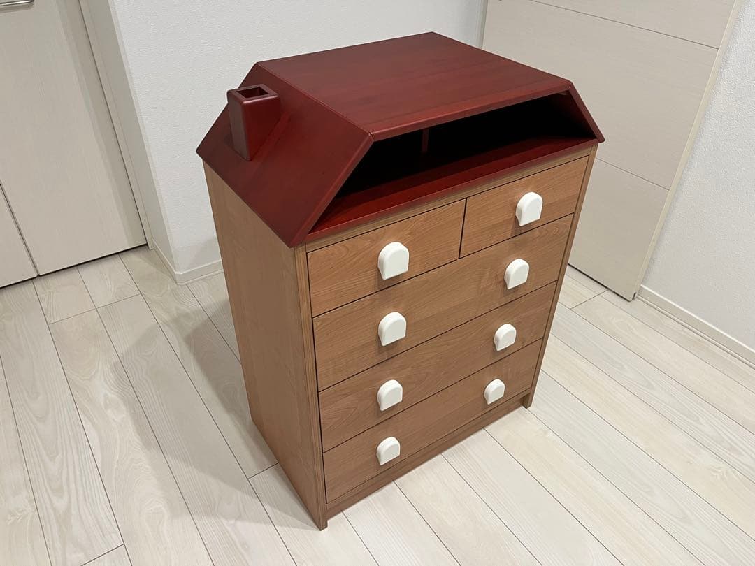 カウプンキ　おうち型チェスト　洋服タンス　廃盤商品　送料込み価格