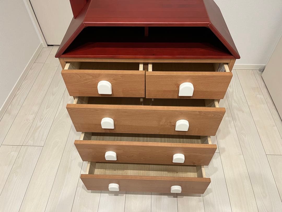 カウプンキ　おうち型チェスト　洋服タンス　廃盤商品　送料込み価格