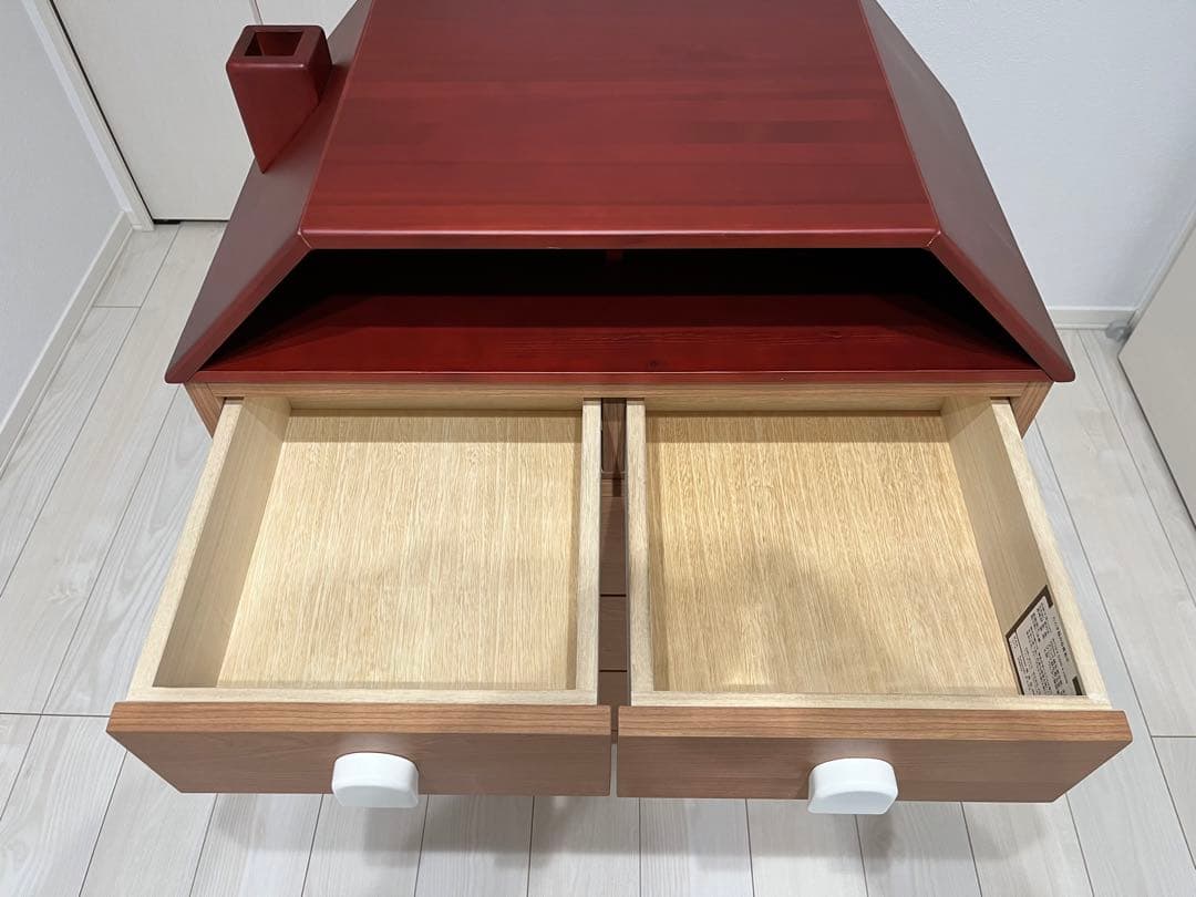 カウプンキ　おうち型チェスト　洋服タンス　廃盤商品　送料込み価格