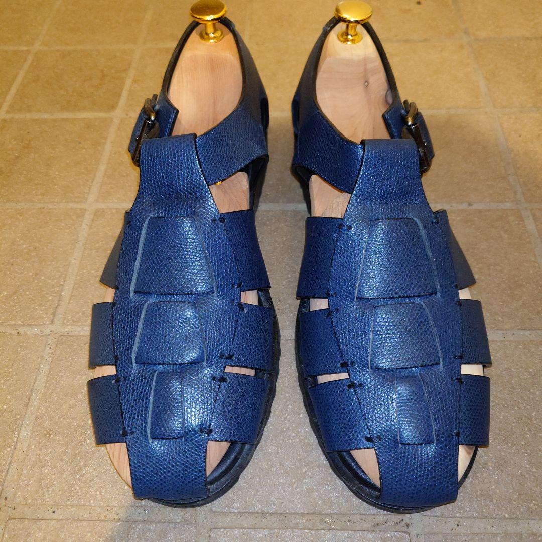 Paraboot　グルカサンダル　ネイビー　シューキーパー付き