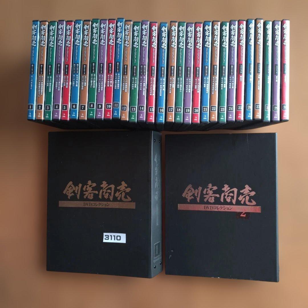 No.3110 剣客商売 DVD 全30巻セット
