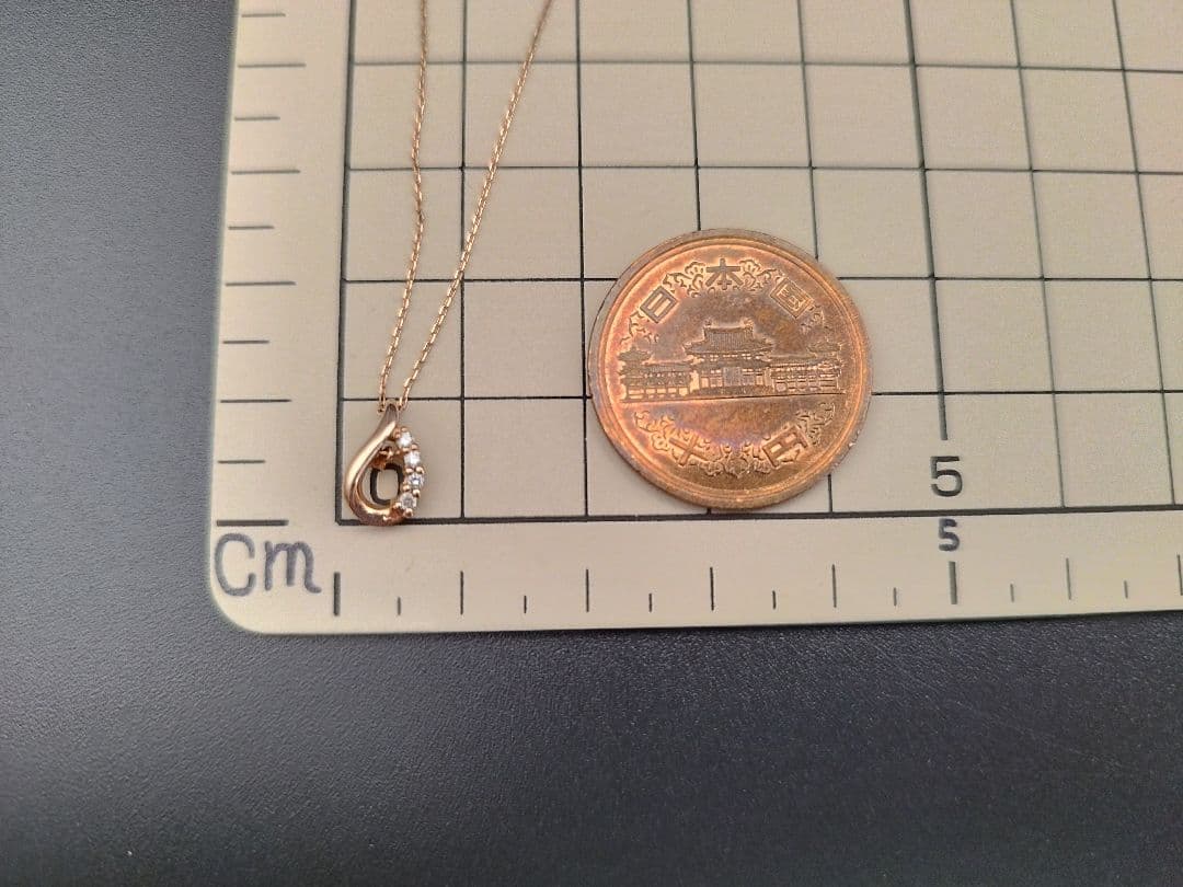 canal 4℃ K10ネックレス アクセサリー ピンクゴールド PG