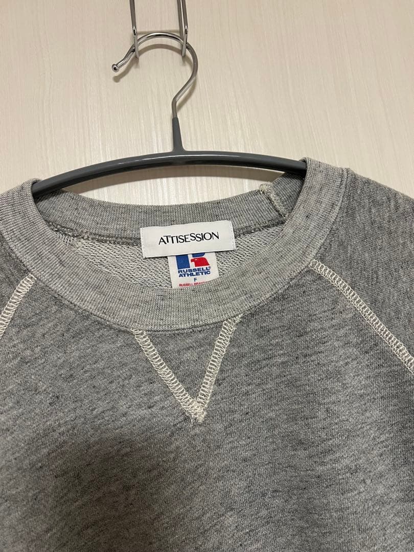 【別注】＜RUSSELL ATHLETIC＞クロップド スウェット