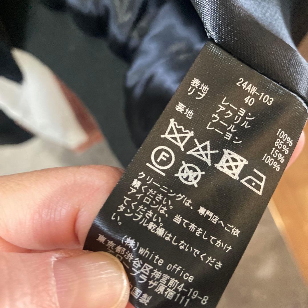 別注バイカラーサテンジャケット/ブラック　スカジャン