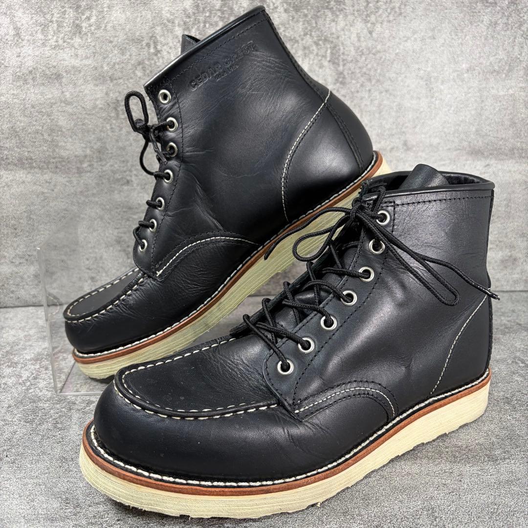 美品　セダークレスト　アイリッシュセッター　レザー　ワークブーツ　ブラック　27